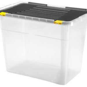 Plastový úložný box s víkem HEIDRUN One 100l