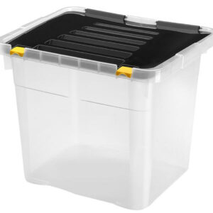 Plastový úložný box s víkem HEIDRUN One 36l