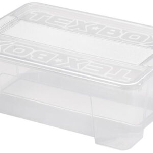 Plastový úložný box s víkem HEIDRUN TexBox 10l