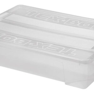 Plastový úložný box s víkem HEIDRUN TexBox 60l