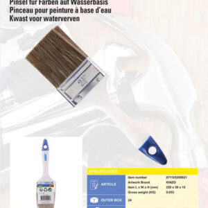 Plochý štětec KINZO 60mm