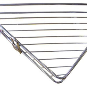 Rohová polička do koupelny TORO 34x25cm