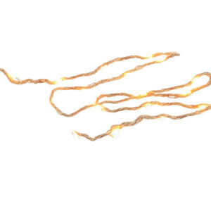 SVENSKA LIVING Vánoční světelný řetěz s časovačem 20LED přírodní 100m