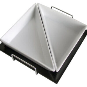 Servírovací sada misek s podnosem TORO čtverec