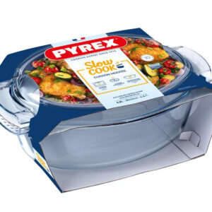 Skleněná zapékací mísa PYREX s víkem 39x23cm/4