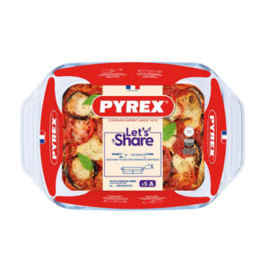 Skleněný pekáč s uchy PYREX 39x25cm/4l.