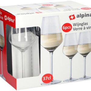 Sklenice na bílé víno ALPINA 370ml 6ks