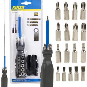 Šroubovák s bity KINZO 20ks