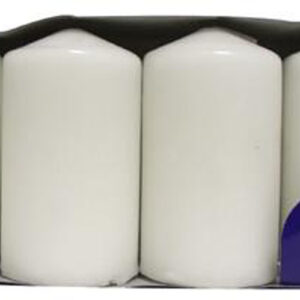 Svíčka 9cm PROVENCE 4ks bílá