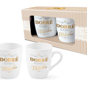 TORO Dárková sada keramický hrnek 2x300ml