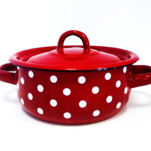 TORO Smaltovaný kastrol s poklicí 1