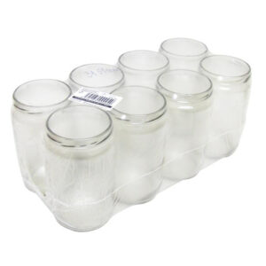 TORO Zavařovací sklenice 720ml TWIST uzávěr 8ks