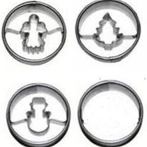 Vykrajovátko na cukroví TORO 4cm vánoční sada