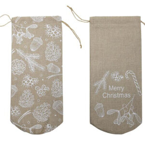 HIT Látkový dárkový pytlík 30x10cm Merry Christmas