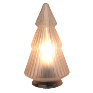 HIT Skleněná dekorativní LED lampička 19