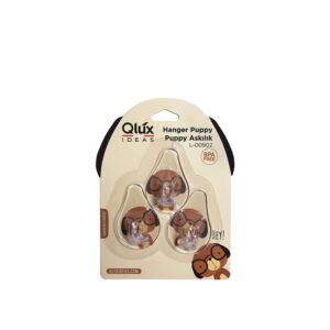 Háčky QLUX 3ks štěně