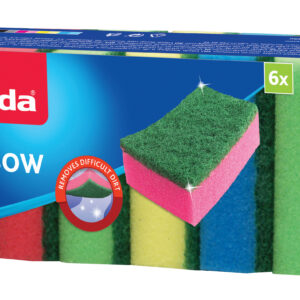 Houbička VILEDA Rainbow 6ks