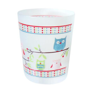 Koupelnový koš TORO 20x24cm sovička