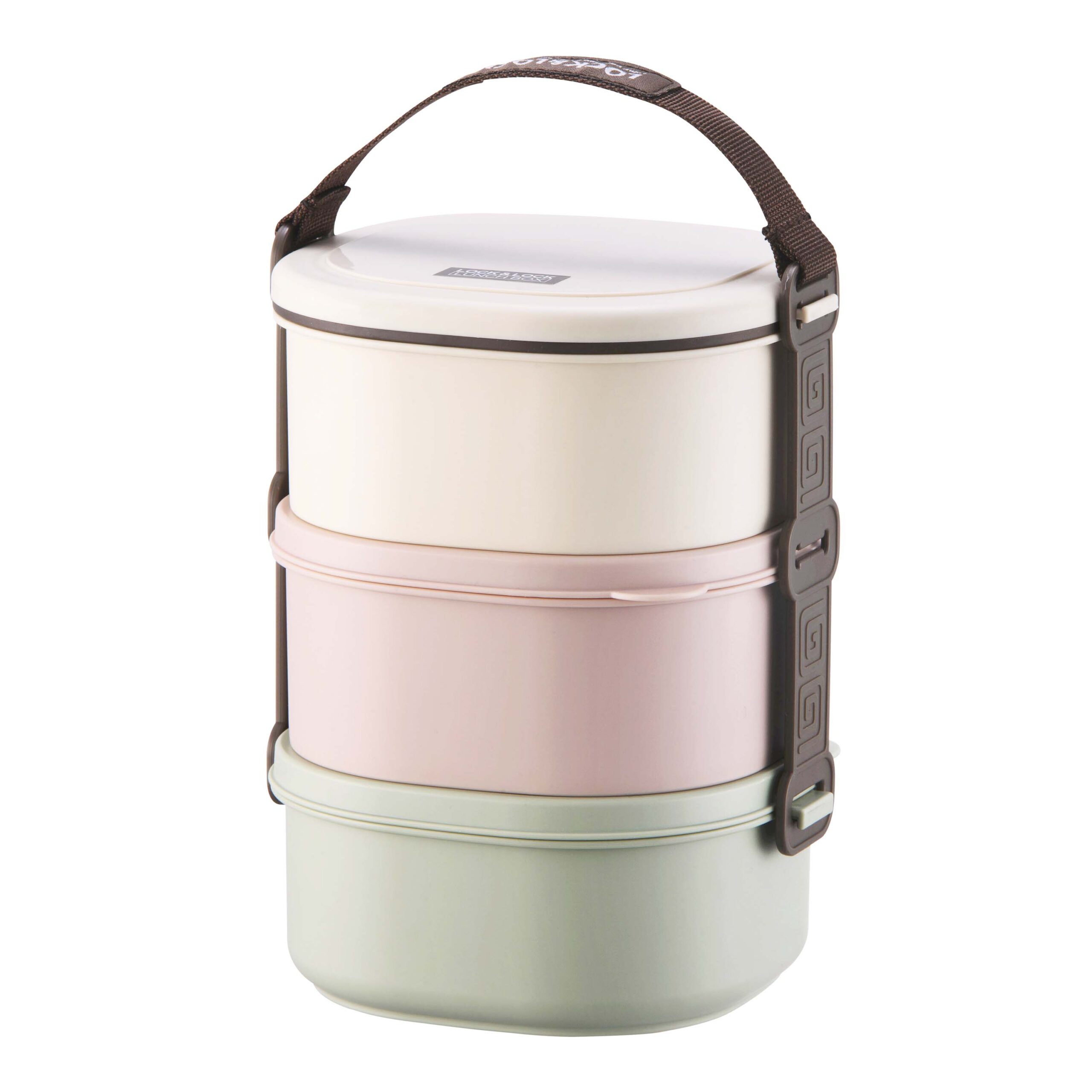 LOCKNLOCK Plastový jídlonosič LOCK 3x680ml