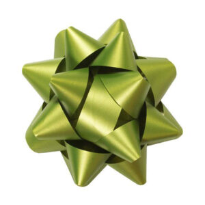 Nalepovací hvězdice Roseta velká METAL MIX barev