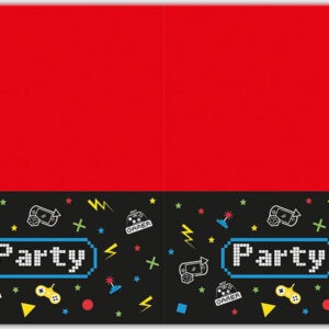 PROCOS Dětský plastový ubrus 120x180cm gamer