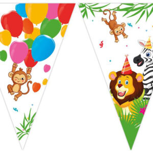 PROCOS Papírová girlanda vlajky džungle 2