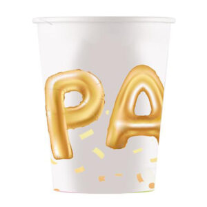 PROCOS Papírový kelímek 200ml party 8ks