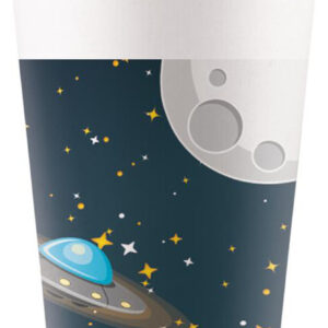 PROCOS Papírový kelímek 200ml vesmír 8ks