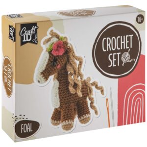 RMS Kreativní sada na háčkování 16cm hříbě