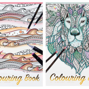 RMS Omalovánky A4 s fólií 20ks MIX druhů