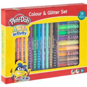 RMS Sada barev a třpytek PLAY-DOH 24ks