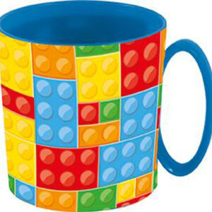 STOR Plastový hrnek 350ml kostky