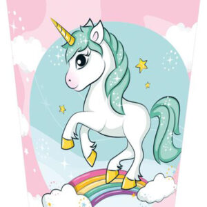 STOR Plastový kelímek jednorožec 260ml