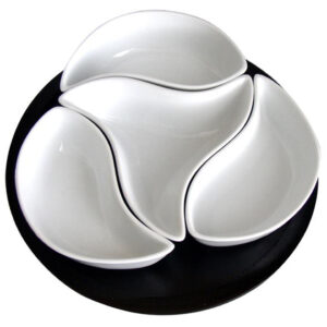 Servírovací sada misek s podnosem TORO větrník