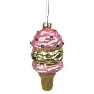 Skleněná vánoční ozdoba TORO 13