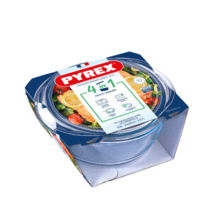 Skleněná zapékací mísa PYREX s víkem 24x20cm/1