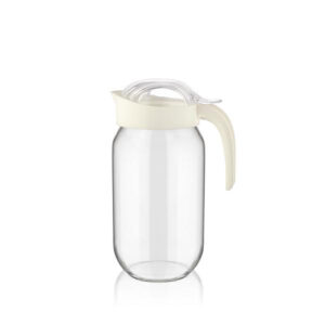 Skleněný džbán s víčkem QLUX Fiore 1l