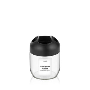 Skleněný kalíšek na kartáčky QLUX