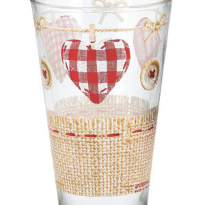 Sklenice CERVE Valentina Nadia 310ml srdce