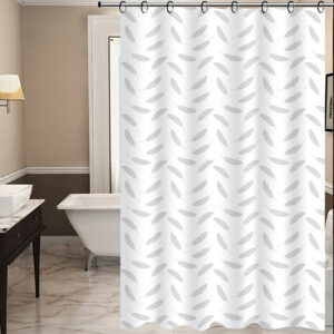 Sprchový závěs TORO Premium 178x199cm listy