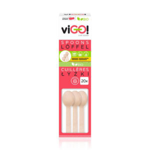 VIGO Dřevěná jídelní lžíce VIGO! 20ks