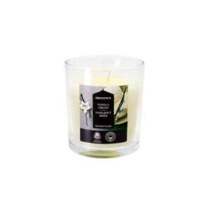 Vonná svíčka ve skle PROVENCE 20 hodin vanilkový krém