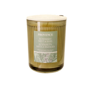 Vonná svíčka ve skle PROVENCE 30 hodin rozmarýn