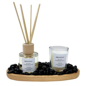 Dárková sada Black Pomegranate PROVENCE svíčka a difuzér
