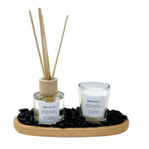 Dárková sada Musk Vanilla PROVENCE svíčka a difuzér