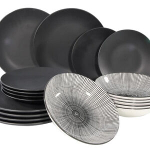 Keramická jídelní sada NAGANO 18ks