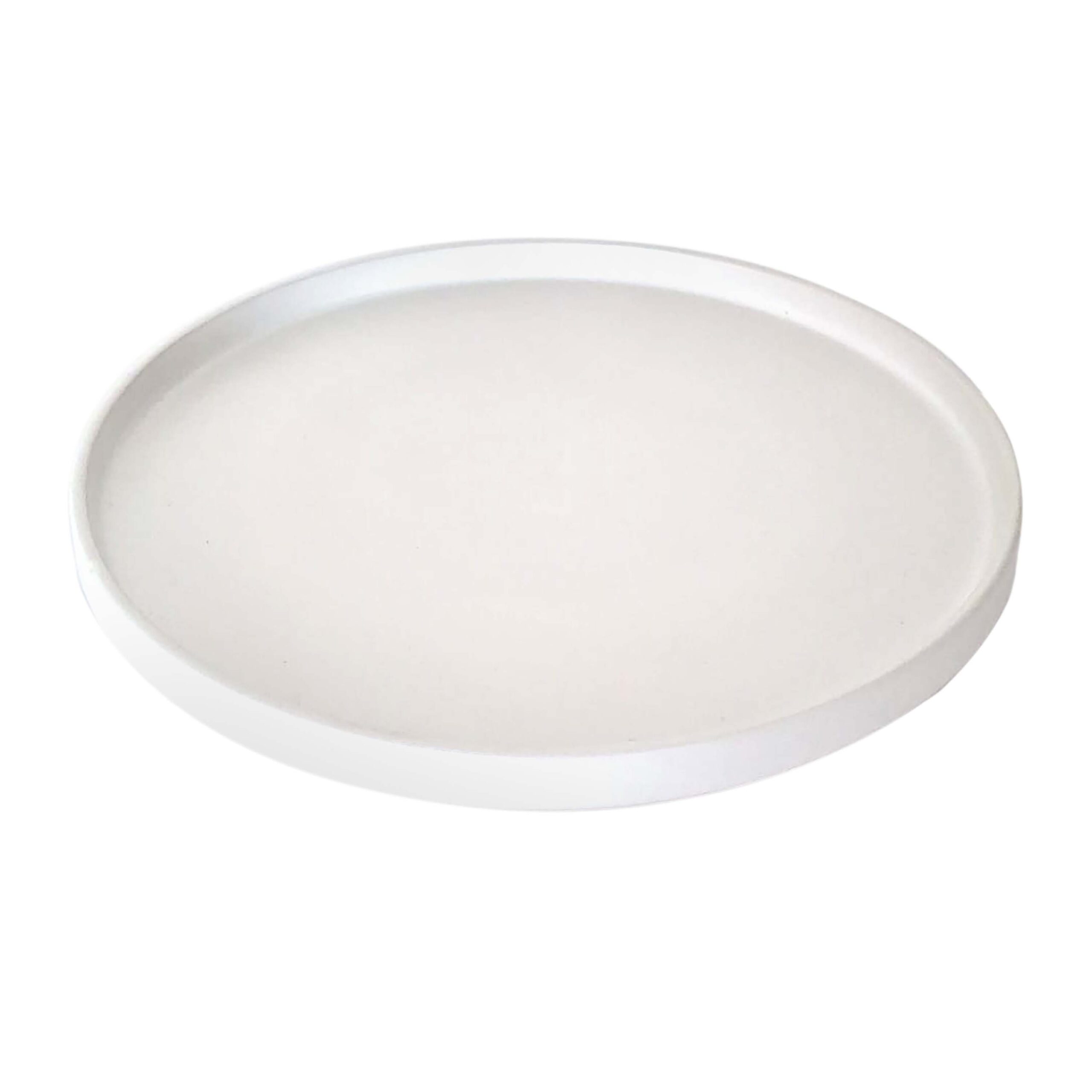 Keramický dezertní talíř KITCHISIMO 20cm bílý mat