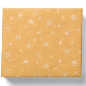 PROCOS UBROUSKY VÁNOČNÍ ZLATÉ/BÍLÉ 3VRSTVÉ 33X33CM