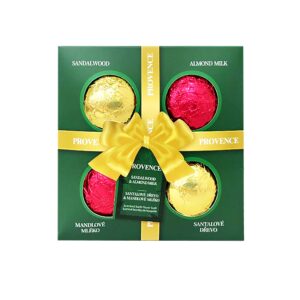 Šumivá bomba do koupele PROVENCE santalové dřevo
