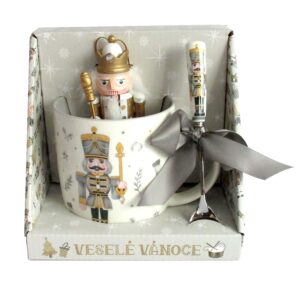 TORO HRNEK 380ML SET + LŽIČKA MOTIV LOUSKÁČEK